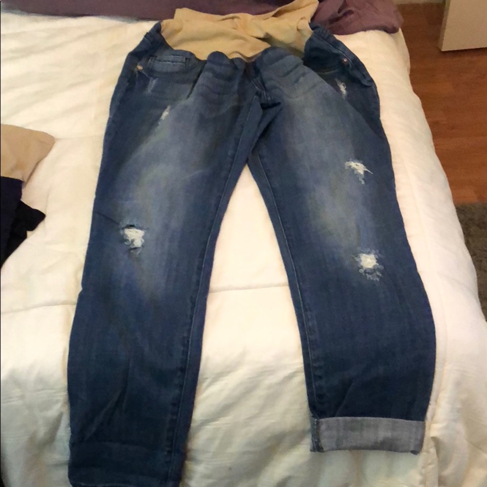 Indigo Blue Maternity Jeans